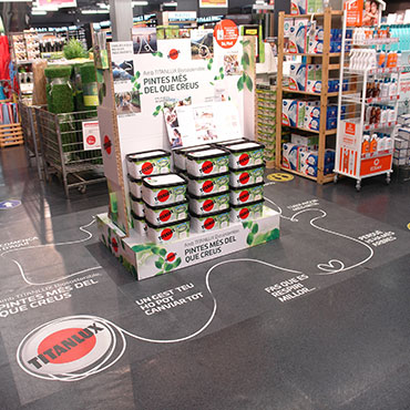 Decoración punto de venta