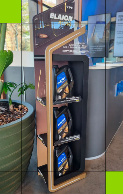 exhibidores para ypf elaion auro slide 1